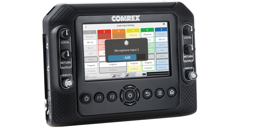 Access NX
 PORTABLE 
AUDIO CODEC COMREX | Enlace IP Audio