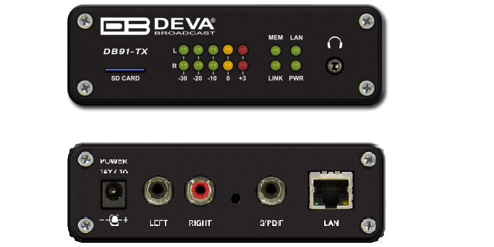 DB91-TX  DEVA | Enlace IP Audio