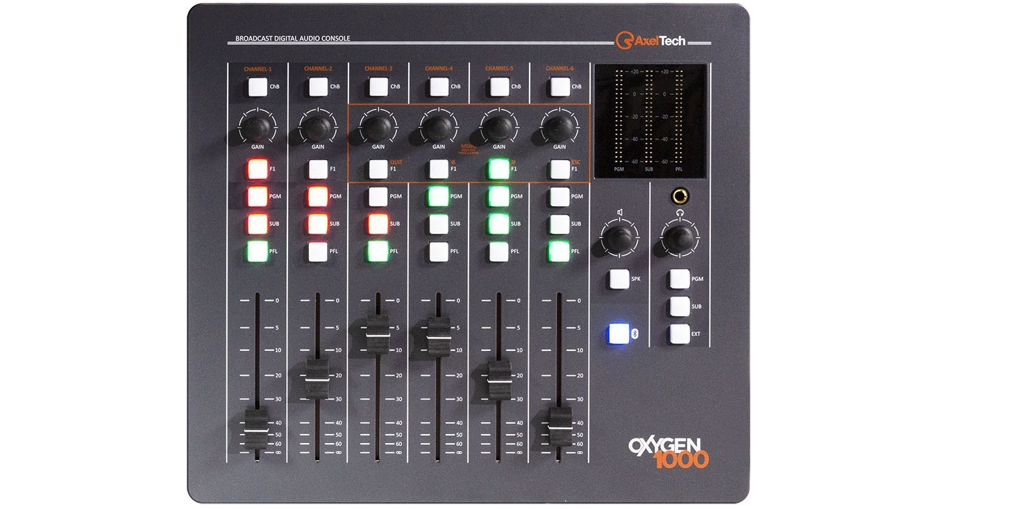 OXIGEN 1000 AXEL | Consola On Air: imagen 1
